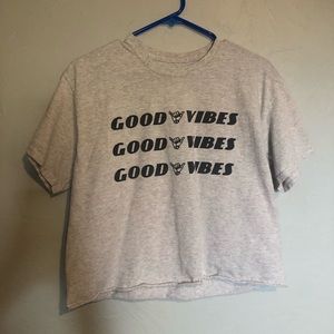brandy melville good vibes tee